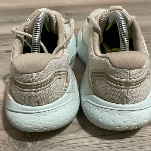 BROOKS Glycerin 21 Running Shoes Coconut Aqua Autumn Sunset Size 9.5 Women's - Picture 5 of 9